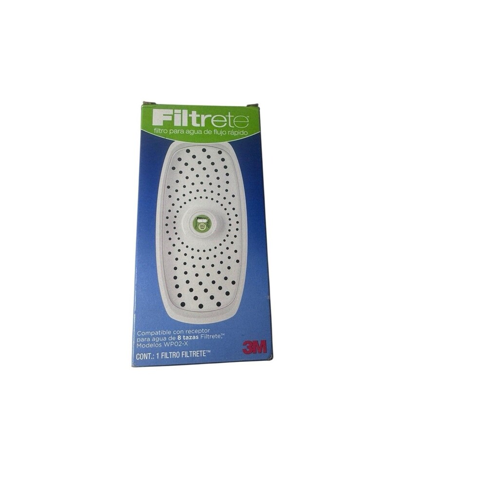 Filtrete Fast Flow Water Filtrete Filter for 8-Cup Pitcher WP02-X Fast Shipping